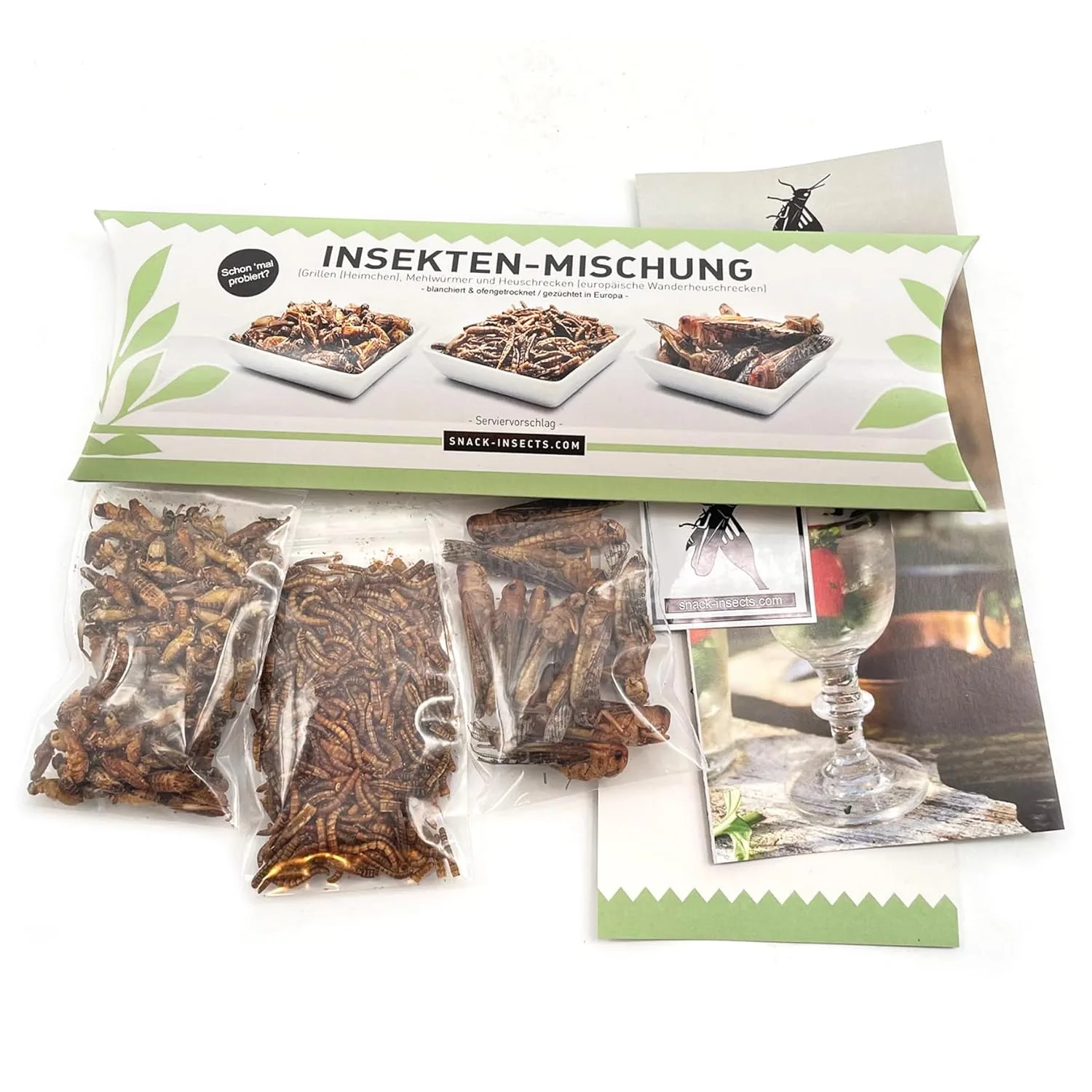 Essbare Insekten Mischung