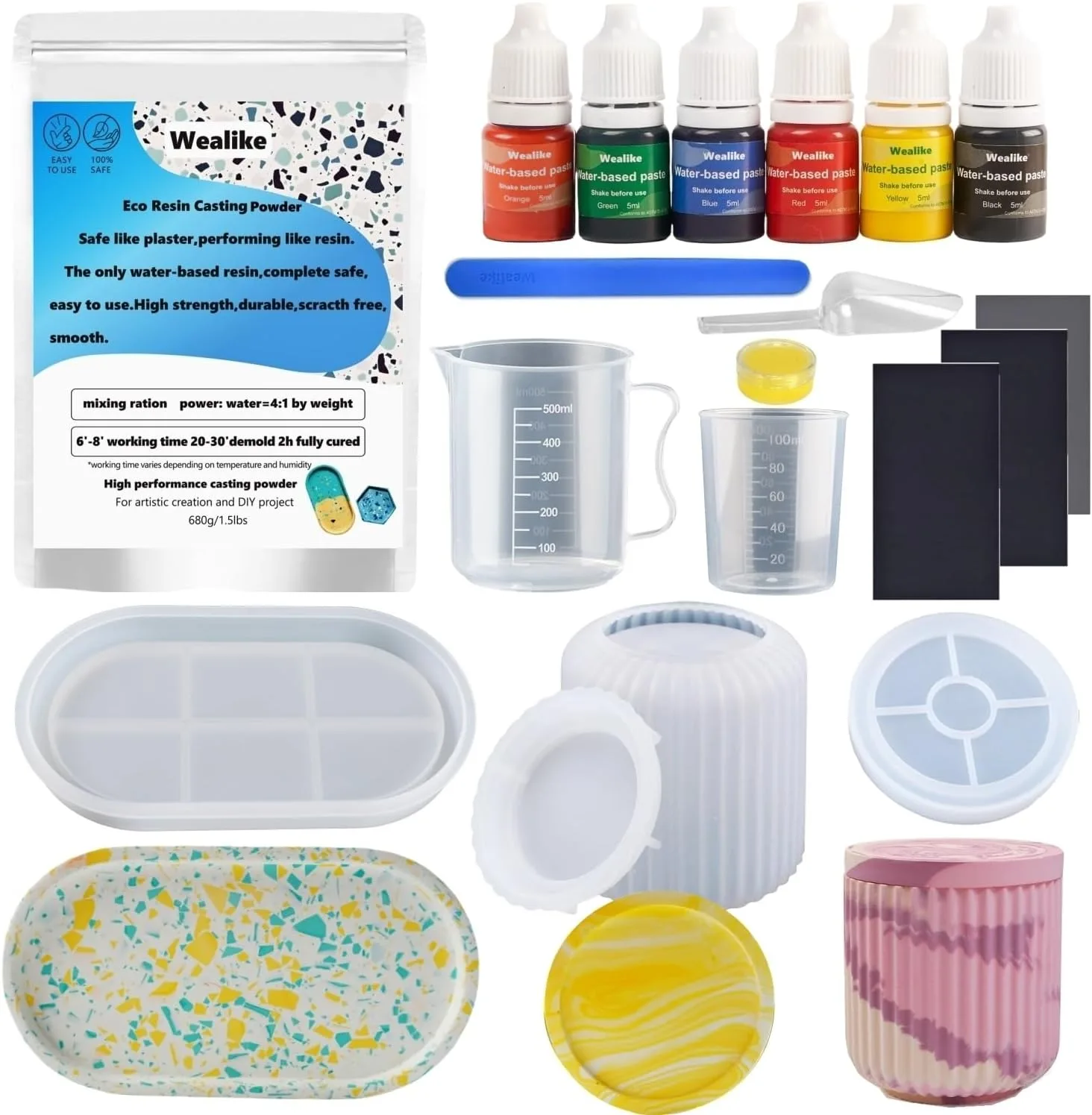 DIY Gießpulver-Set